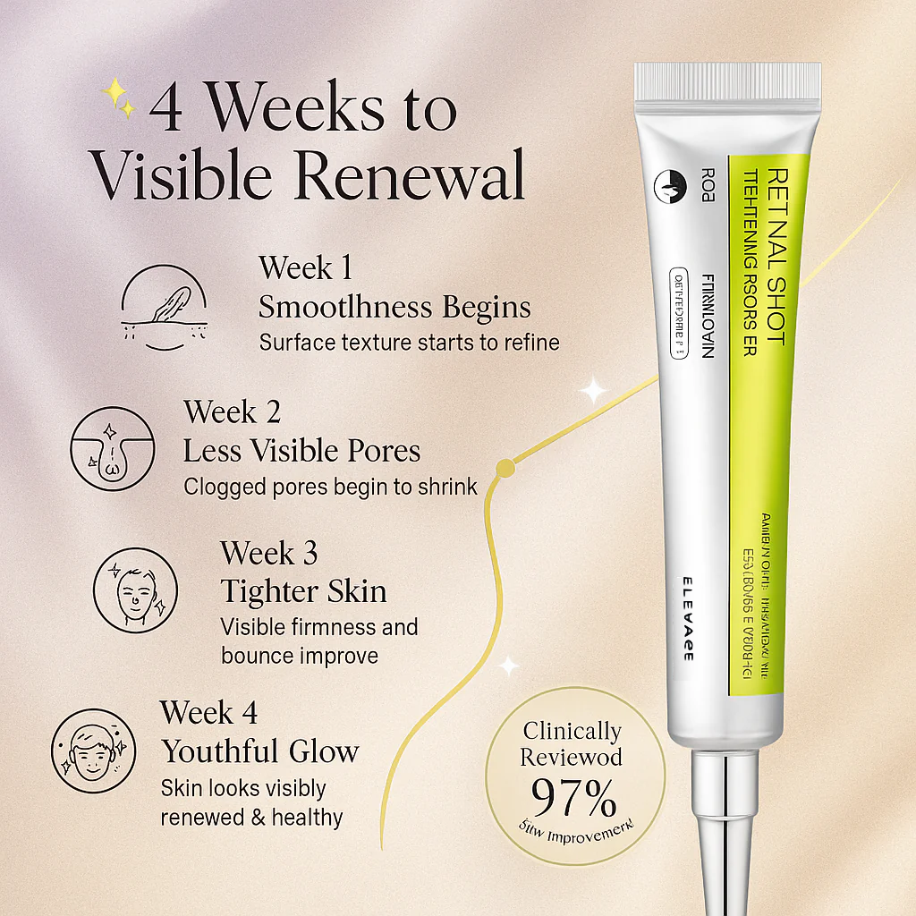 ELEVARE – A Retinal Shot Tightening Booster