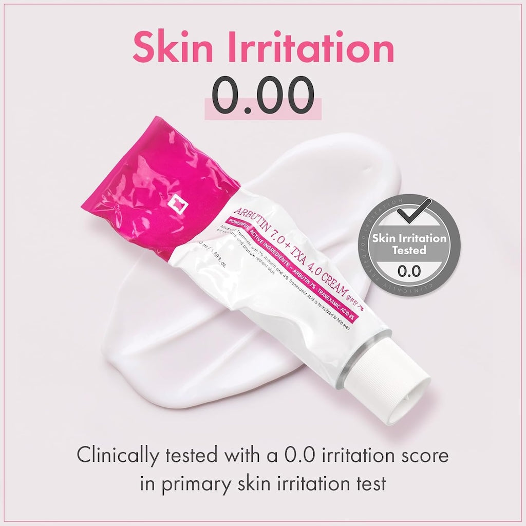 Arbutin 7% + Tranexamic Acid 4% Cream