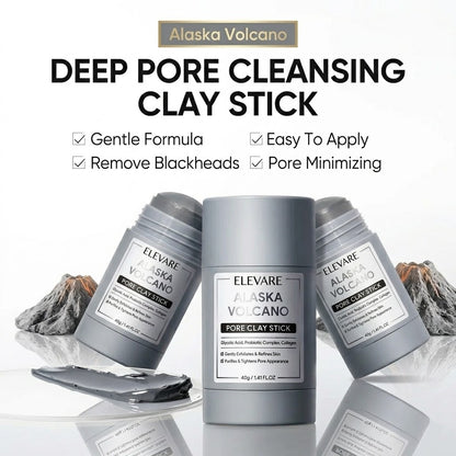 Alaska Volcano Pore Clay Stick
